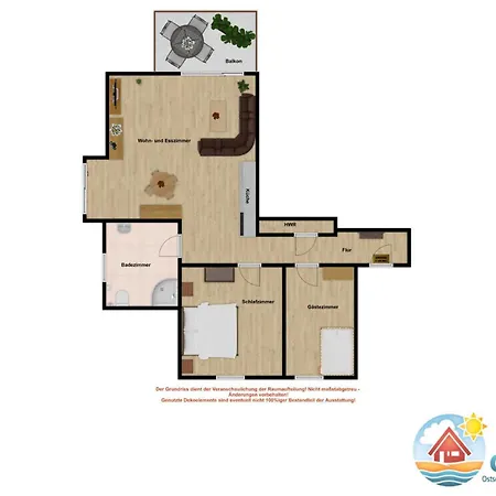 Haus Neptun 07 Apartmán